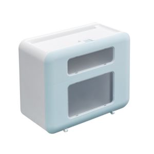 CUNXIN Punch Free Bathroom Tissue Box Large Capacity Wall Mounted Paper Towel Holder Simple Moisture-proof Roll Paper Storage Rack for Home