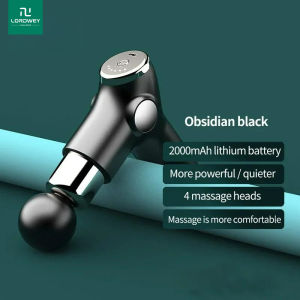 LORDWEY New Mini Charging Fascia Gun Vibration Massage Gun Muscle Relaxation Massager Portable Fitness Device Mini Fascia Gun