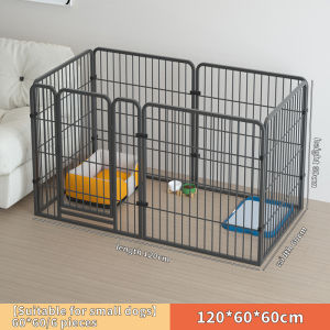 Card Deduction Dog Enclosure Dog Playground Pet Enclosure Pet 60 x 60 x 6 Pcs Enclosure Dog Cage