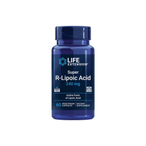 Life Extension Super R-Lipoic Acid 240mg 60 Caps Antioxidant Vegetarian