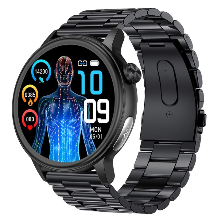 ET470 Smart Watch ECG Blood Lipid Uric Acid Blood Glucose Body ...