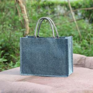 Jute Burlap Tote Large Reusable Grocery Bags with Handles Women Shopping Bag Beach Organizer