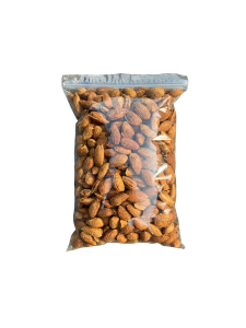 Kacang Almond Cangkang Kulit Panggang Roasted Rasa Susu Matang Siap Makan 1Kg