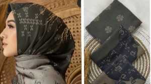 Kerudung Segi Empat Voal Premium & Motif Terbaru 2025