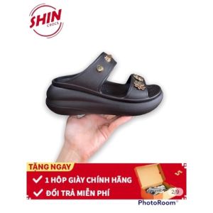 Dép Cross Đế Cao 9 cm Thời Trang Hàn Quốc Chất Lượng Cao Nhiều Màu Sắc Nhiều Size Từ 35 Đến 40 Mùa Hè Đi Ngoài Đế Chống Trơn