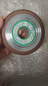 Hanson8 Diamond Grinding Wheel 14E1 Double Hypotenuse PSX for Ceramic Steel Alloy Forming Open V-groove Polishing Disc 8N6Y2
