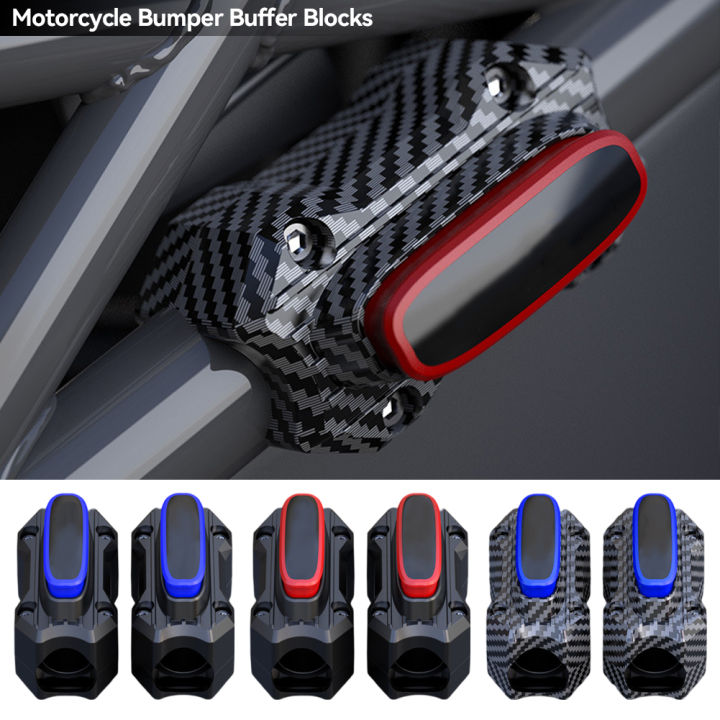 Calistouk 2 cái khối thanh va chạm xe máy thông dụng bảo vệ động cơ bảo ...