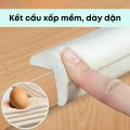 Cuộn Xốp Dài 2 Mét Bọc Cạnh Bàn Chữ U-W-V, Miếng Dán Bịt Góc Tường Chống Va Chạm An Toàn Cho Bé Legaxi. 
