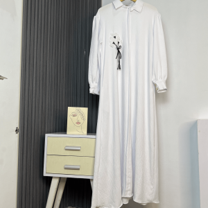 Sadeera Dress By Dzakir Store Gamis Muslim Simple Lebaran 2025 Ellegant