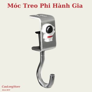 Móc Treo Đồ Chịu Lực 100kg di động tháo lắp gắn cạnh bàn đa năng tiết kiệm không gian