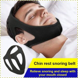 Chin Rest Adjustable Size Jaw Protection Strap Light Weight Compact Open Mouth Comfort Anti-snoring