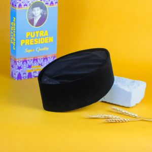 Peci Kopiah Hitam Polos AC Anak Dan Dewasa Putra Presiden Super Quality