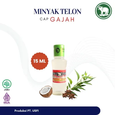 [KANTAN] Cap Gajah Minyak Telon 15 ML