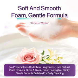 Gentle Feminine Wash Refreshing Cleanser Mild Skin Care Body Hygiene Solution