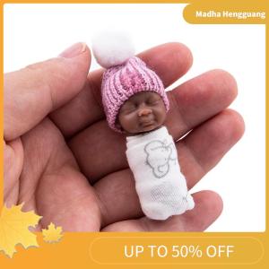 Madha Simulation Baby Newborn Pvc Ornament Handle Toy Finger Doll Real Clothes