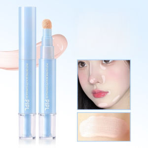 ✨ PIPL Stick Concealer: Long-lasting Cream Liquid Pen Powder - Non-caking 3-Color Dark Circle Coverage Zoning Easy Blend Hydrating Smooth - Brightening Cover Spots Acne Scars Dark Circles