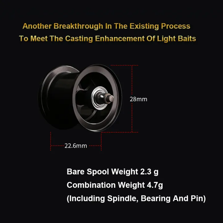 PURELURE%20Aluminium%20Body%20Silver%20Feather%204g%20Spool%20Ultralight%20BFS%20FINESSE%20Baitcasting%20Reel%20Baitcast%20Fishing%20Coil%20For%20Shad%20Trout%20-%20Image%205