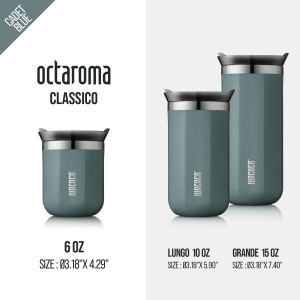 WACACO Octaroma Vacuum Insulated Coffee Mug Double-wall Stainless Steel Travel Tumbler 6/10/15 fl oz thermo Valentines Gift2026
