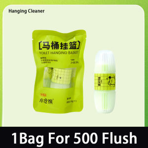 Hanging Toilet Ball Freshener Hanging Basket Powerful Descaling Automatic Clean Flush Stain Remover Disinfec