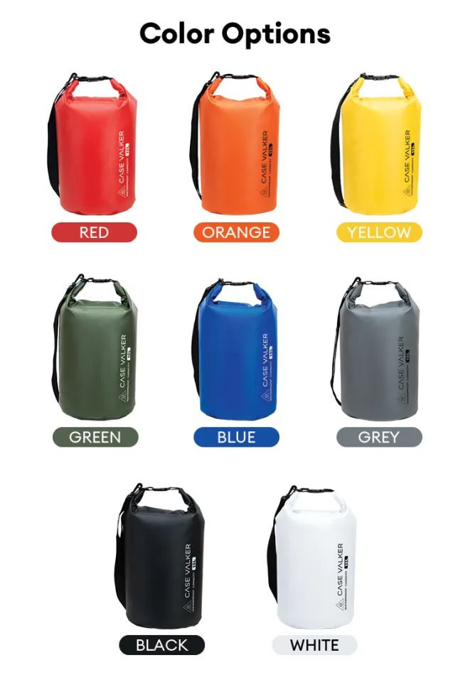 Case Valker Dry Bag 10L 15L Outdoor Waterproof Sport Lazada