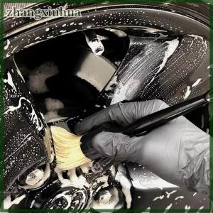 zhangxiuhua 3 PCS Car Exterior Interior Detail Brush Boar Hair Bristle Brushes For Car Cleaning Auto Detail Tools Dashboard Cleaning Brush