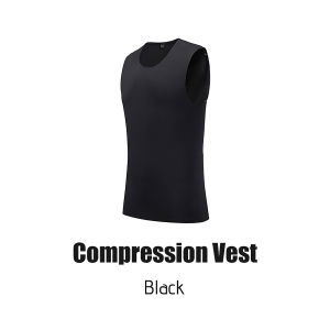 「PaoBoo」Men Compression Shirt Basketball Inner Long Sleeve Short Sleeve Tank Tops Vest Skinny Dryfit