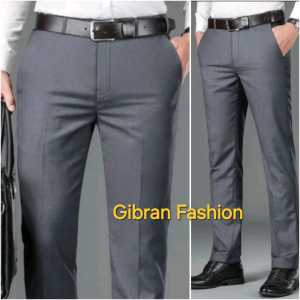 Celana panjang formal pria Slimfit terbaru /Celana jas model slim fit bahan gabardin bagus murah terlaris