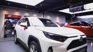 dncnf 2 Pcs Car Headlight Film Vinyl Protection Car Goods Black TPU Sticker For Toyota RAV4 XA50 2020 2021 2022 Accessories 9H4B3
