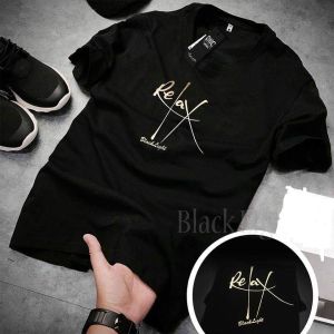 [HCM]Áo thun nam Hàn quốc in hình Relax độc đẹp vải dày mịn mát