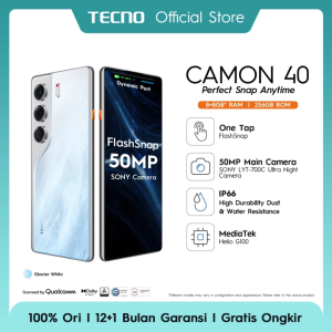 Tecno Camon 40 Ram 8/128GB & 8/256GB (GARANSI RESMI)