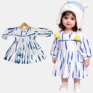 Dress Anak AISYAH TIE DYE Gamis Gaun Anak Bay 0-4 Tahun BENNA