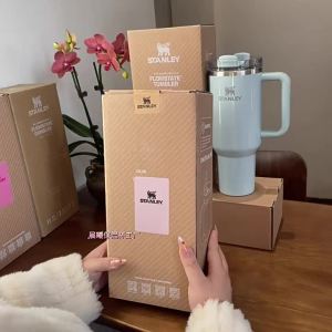 Stanley mới Stanley Hàng có sẵn dung tích lớn ánh ngọc trai 304 Bình giữ nhiệt thép không gỉ thiết kế đẹp mắt