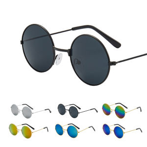 Retro Baby Glasses Round Frame Kids Girl Boy Sunglasses Uv400 Summer Outdoor Protection Children Sunglasses Baby Accessories