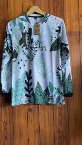 Kaos olahraga Tangan Panjang Atasan Olahraga Tangan Panjang