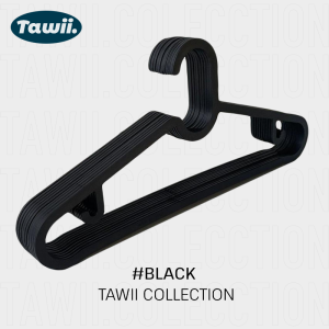 Tawii. Hanger for clothes household clothes hanger non slip hanger plastic hanger space saving 20pcs