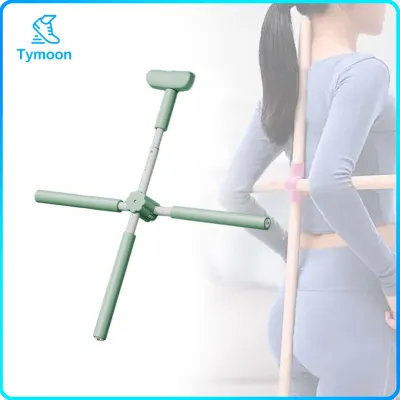 Perfeclan Yoga Rod Humpback Correction Open Shoulder Beauty Back Pilates Stretching Tool for Adults Bodybuilding Beautifying Exercise