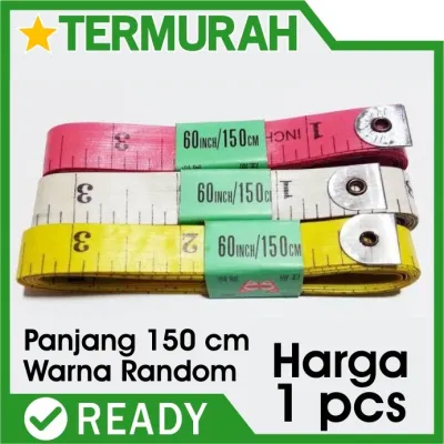 METERAN JAHIT KAIN ALAT UKUR tailor gulung BAJU tailoring tape 150cm