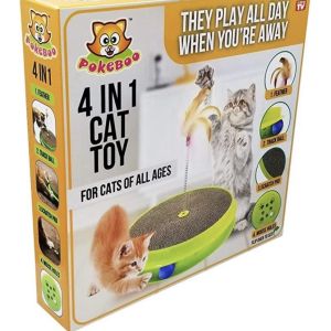 [SG SELLER] Pokeboo 4in1 Cat Toy