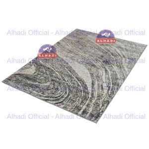 Alhadi Permadani 120 x 170cm Tebal 12mm Karpet Lantai Sanabel Lembut Empuk Timbul 3D Abstrak Modern