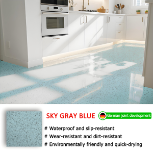 【24-hour delivery】epoxy coloured sand floor paint epoxy sand floor paint coloured sand epoxy flake coating high gloss epoxy sand floor paint heavy duty epoxy primer for floor coating epoxy paint waterproof epoxy toilet exposy floor stone paint 地坪漆