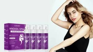 5% Minoxidil Spray for Women-Free minoxidil applicator included,monoxide for men hair Infused with tin hers hair regrowth ment Supports Thicker and Fuller Hair & Beard (13oz 7 Month Supply)