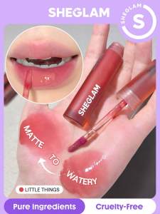 SHEGLAM Soft Haze Lip Blur Liquid-to-Matte Transfer-Proof Lightweight 6-Color Lip Tint