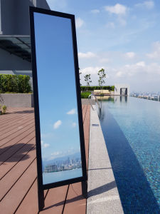 Stand Mirror Cermin Dinding 1ft X 4ft