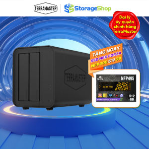 Combo Thiết bị lưu trữ mạng DAS TerraMaster D2-320 2-bay và SSD Neo Forza Sata NFS12 - Storage Shop