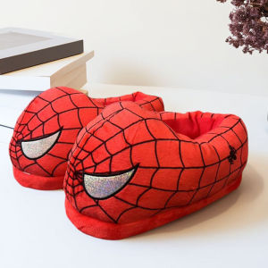 Marvel Plush Slippers Batman Superman Cartoon Home Indoor Shoes