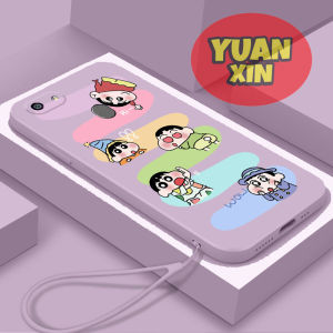 เคสโทรศัพท์ OPPO F7 การ์ตูนกรณีโทรศัพท์ ชินจังจอมแก่น ออกแบบซิลิโคนนุ่มกรณี TPU กรณีกันกระแทกกรณีกล้องป้องกันกรณี