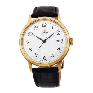 Đồng hồ nam Orient Watch Caballero RA-AC000 máy lộ cơ automatic mặt kính cường lực chống xước dây da đeo tay chính hãng