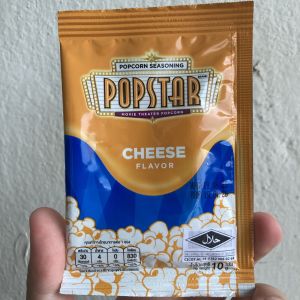 ผงป๊อปคอร์นเมเจอร์ 3 รส ผงโรยป๊อปคอร์น รสชีส ข้าวโพดย่าง บาบีคิว ป๊อปคอร์นเมเจอร์ Popstar ป๊อปคอร์นโรงหนัง ขนม ปรุงรส ฮาลาล Halal