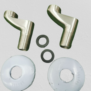 Bộ 2 chân chữ z - Chân sen chữ z dài 60cm inox 304 dày dặn chắc chắn