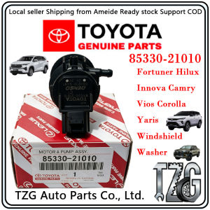 COD Toyota Genuine Parts 85330-21010 Windshield Washer Pump For Toyota Fortuner Hilux Innova Camry Vios Corolla Yaris 1PCS